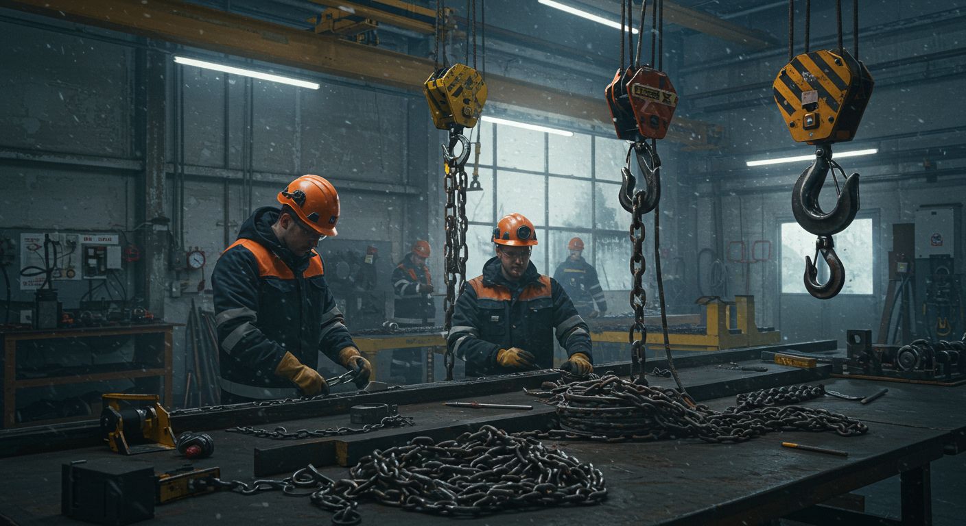 Подъемное оборудование подготовлено к зиме