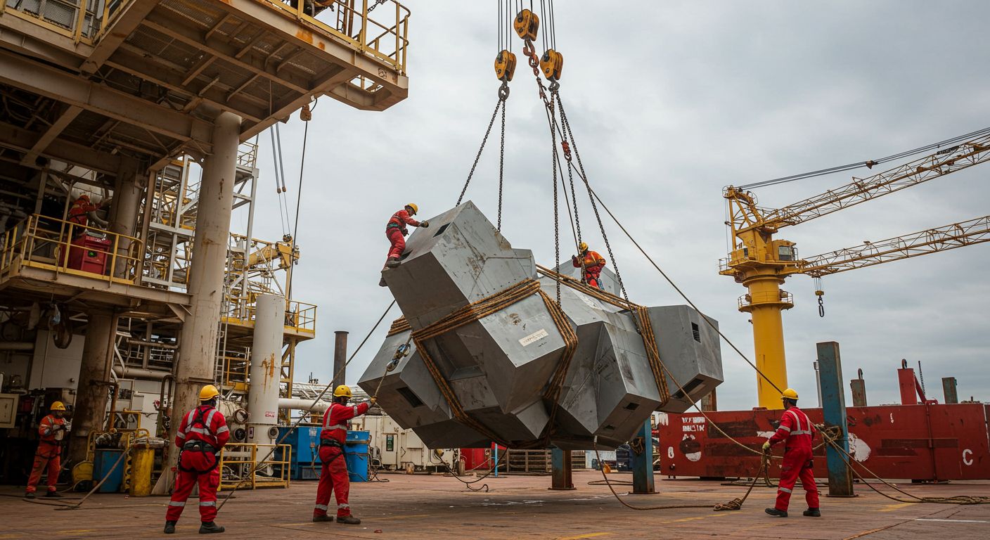 Погрузка нестабильного оборудования