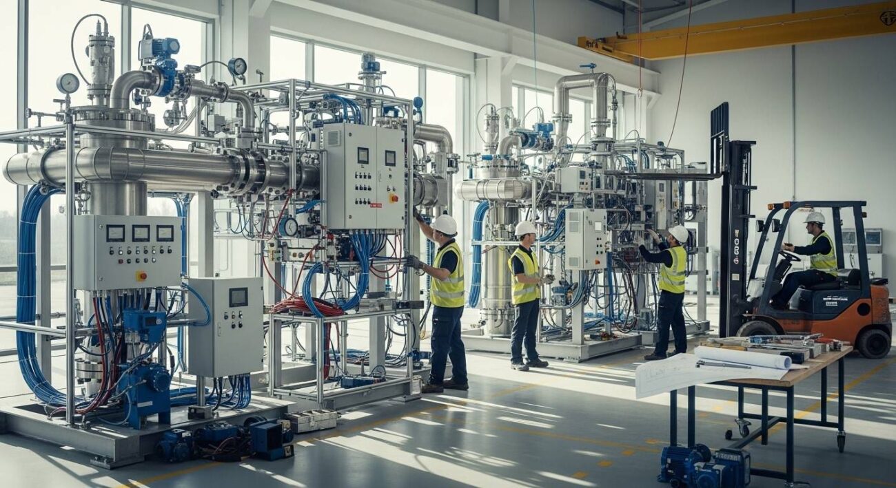 Установка промышленных систем