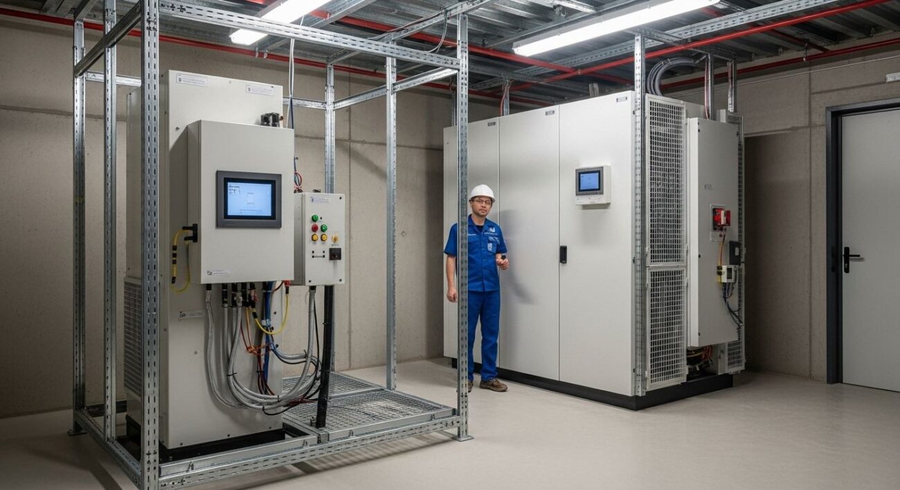 Установка оборудования в помещение