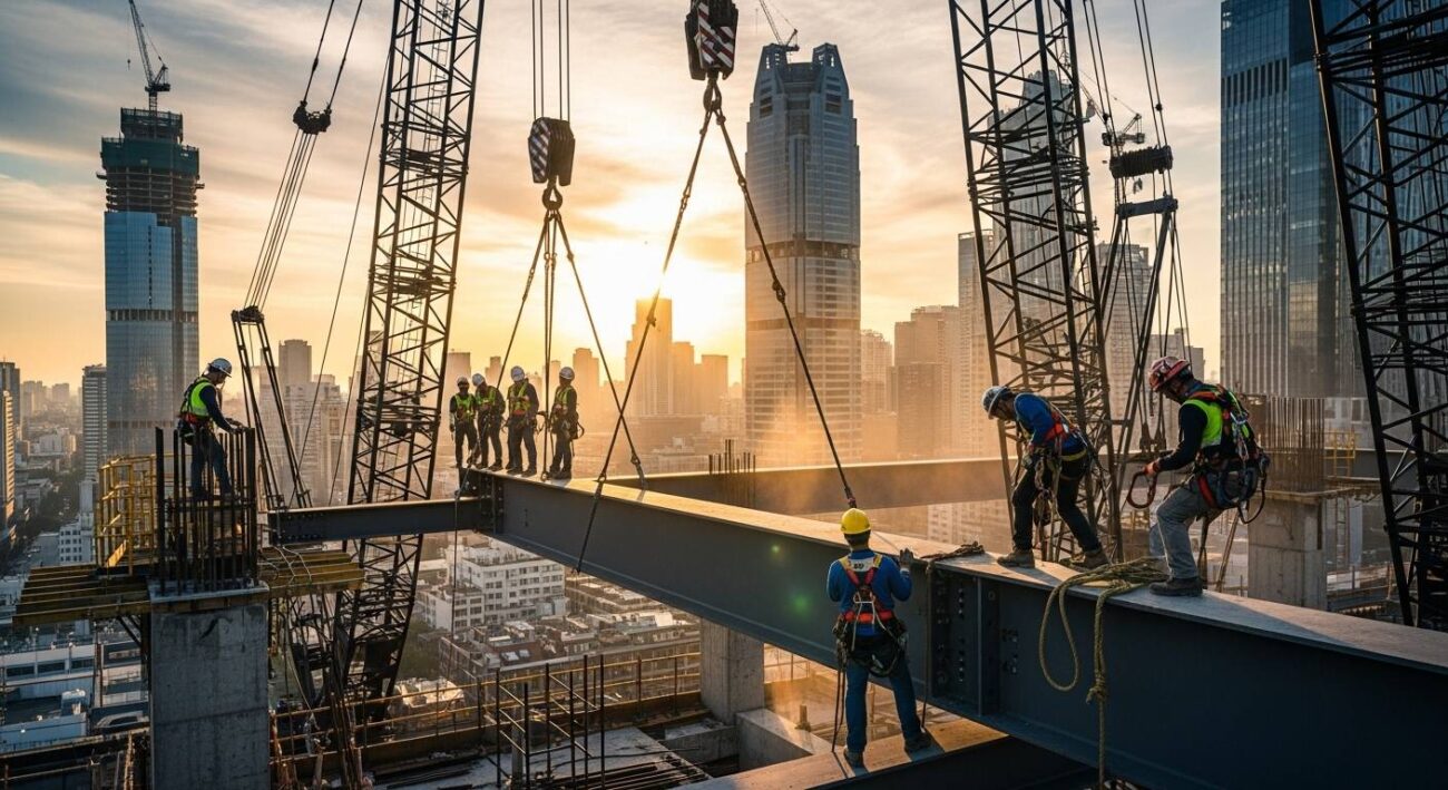 Такелажные работы вручную