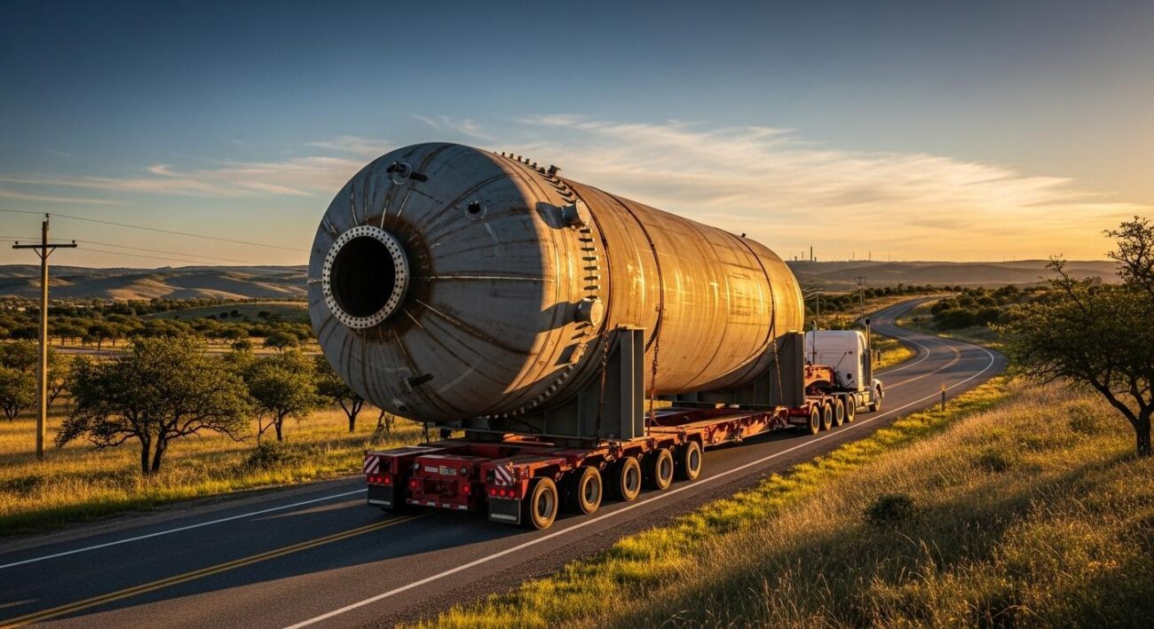 Перевозка нефтяного оборудования