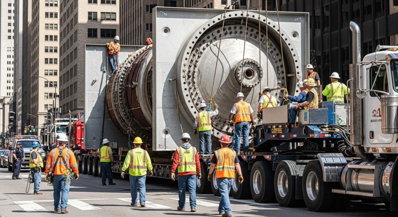 Грузоподъемные такелажные работы