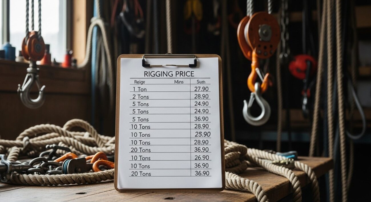 Такелаж цена за час