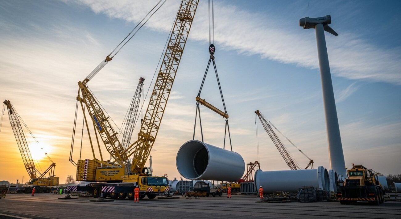 Такелажные подъемные работы