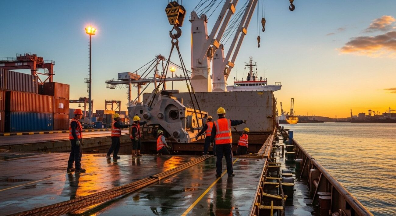 Такелажные работы перемещение