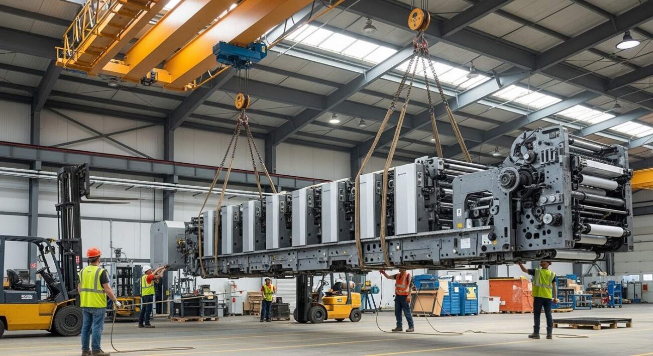 Такелаж промышленного оборудования