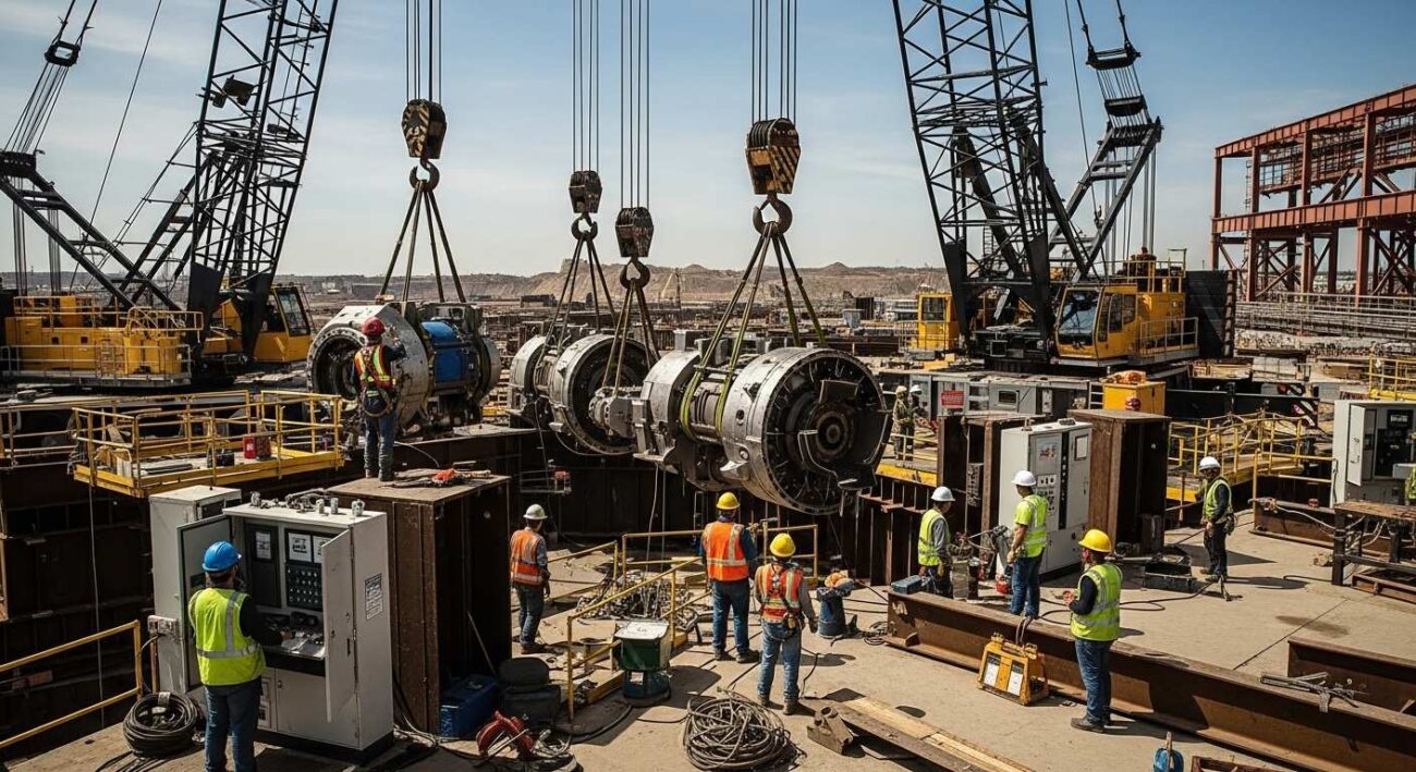 Безрельсовый такелаж