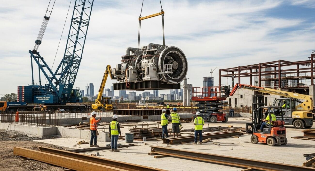 Установка нового оборудования на предприятии